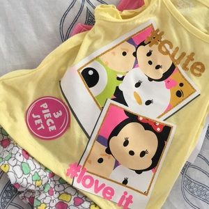 Disney three piece Tsum Tsum set